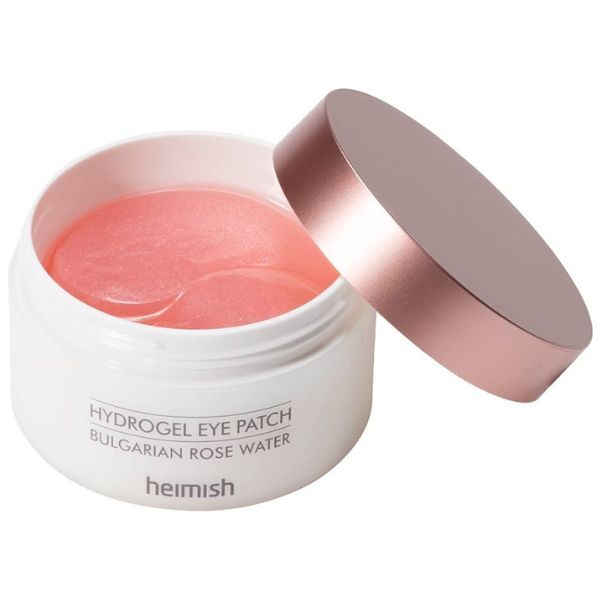Parches oculares de hidrogel con agua de rosas búlgaras HEIMISH (60 unidades)