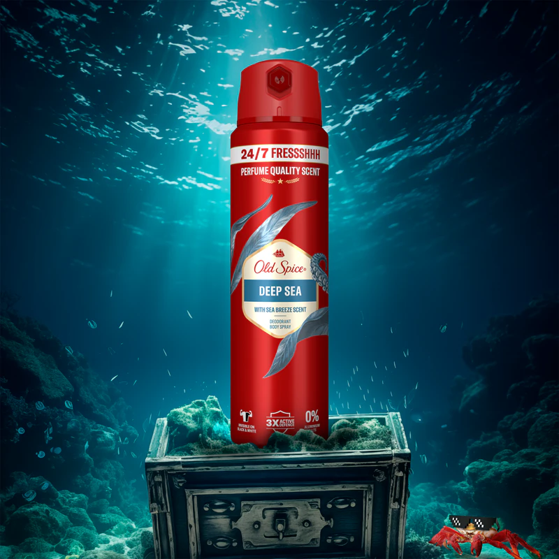 Old Spice Deep Sea Deodorant Spray