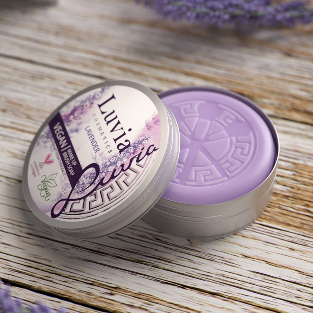 Luvia Brush Soap - Lavender