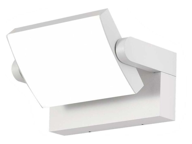 Kinkiet zewnętrzny VT-11020 LED 21 cm aluminiowy  biały