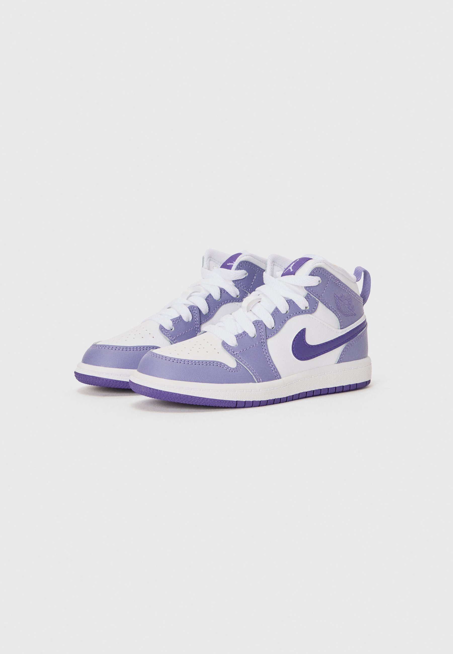 Jordan JORDAN 1 MID UNISEX - Hoge sneakers - dusty amethyst/court purple/white