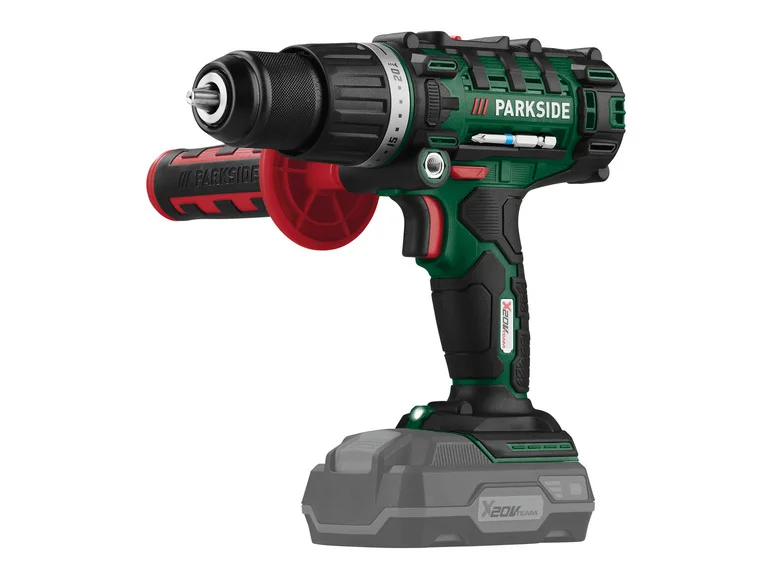 Furadeira/Parafusadeira de Impacto Sem Fio 3 em 1 PARKSIDE® PSBSA 20-Li C3, 20 V