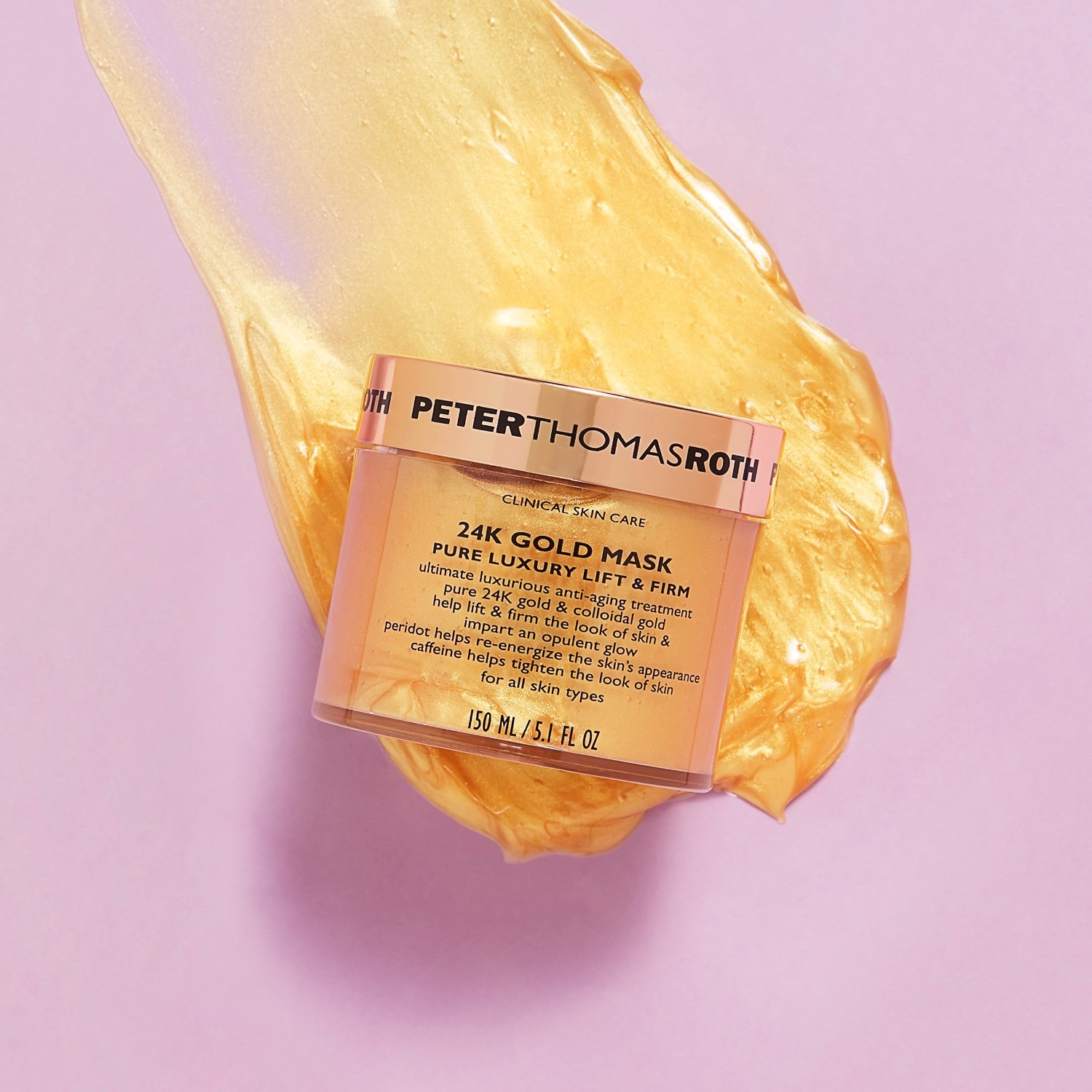 Peter Thomas Roth maska protiv starenja 24K zlatna luksuzna maska za lifting i učvršćivanje - 50 ml