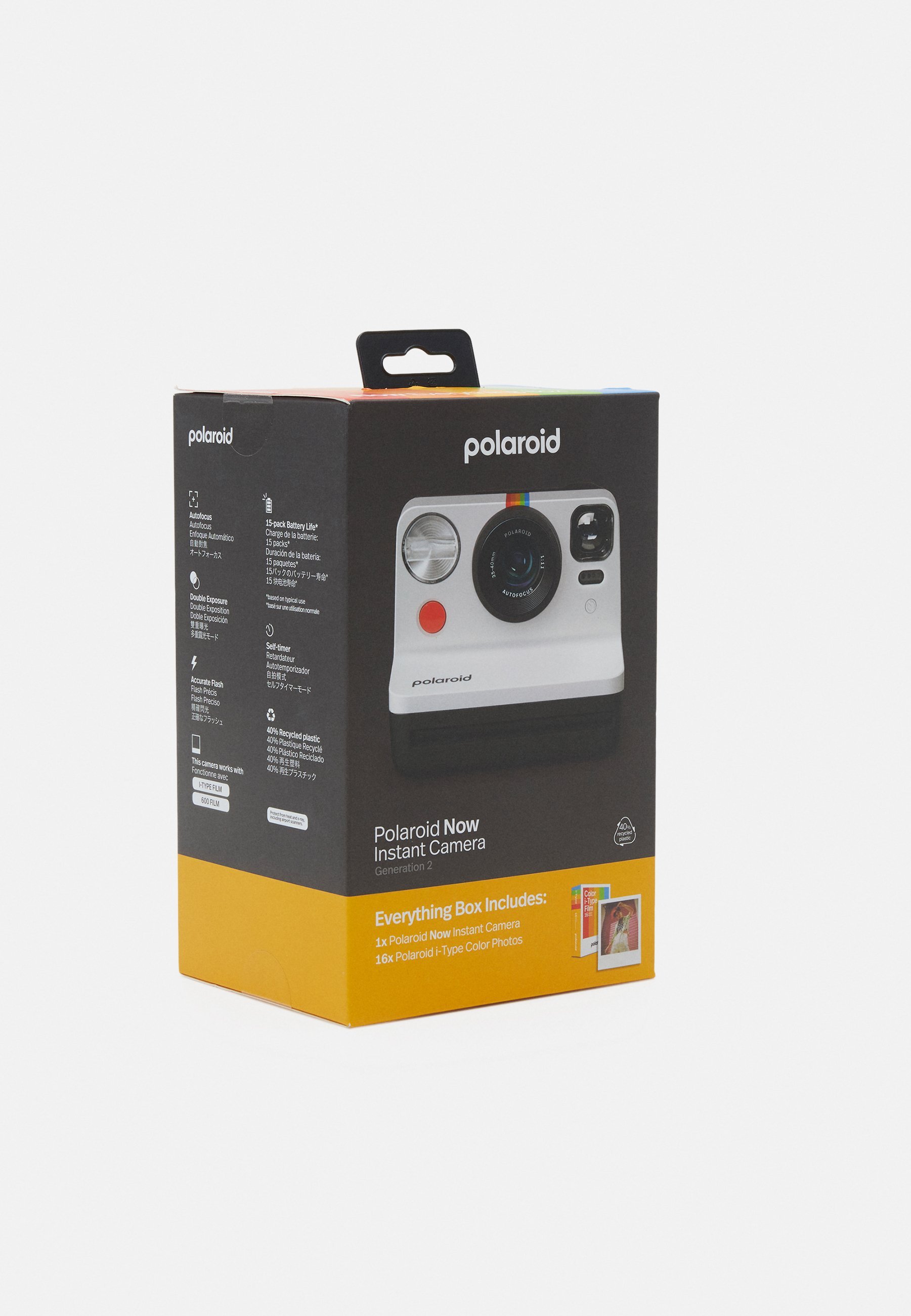 Polaroid NOW GEN 2 SET - Kamera - musta/valkoinen