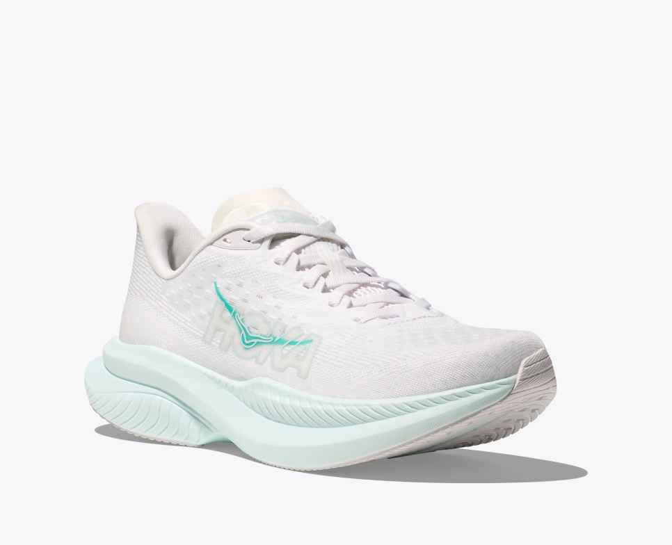 HOKA Mach 6 Wit / Druppel