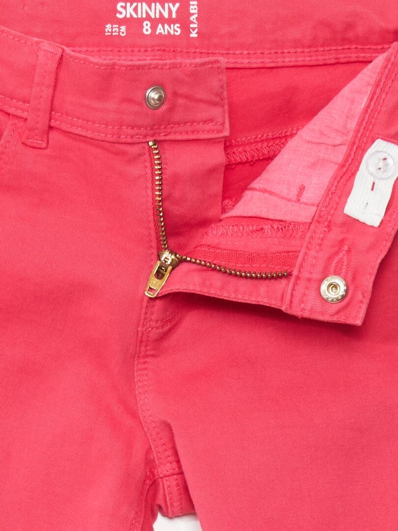 Nauwsluitende broek - ROZE