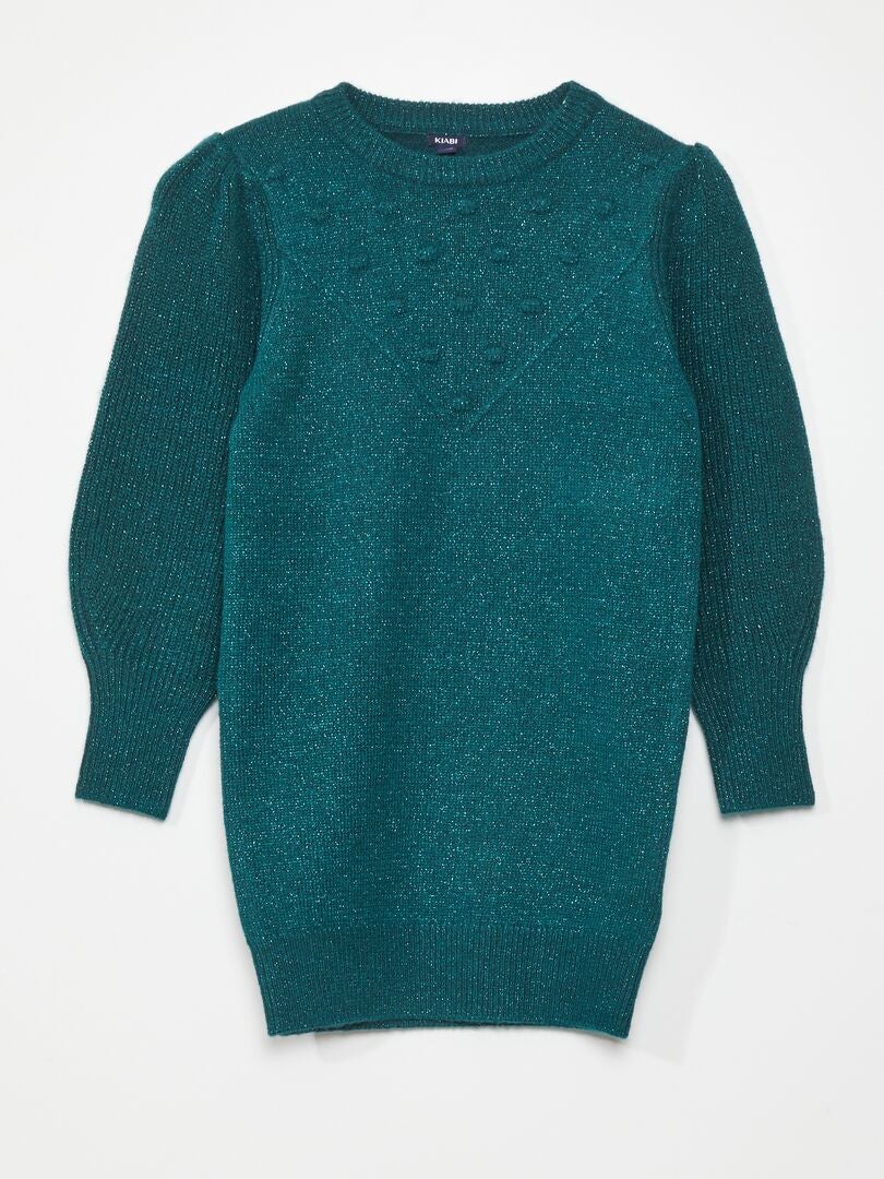 Jersey de punto iridiscente - VERDE