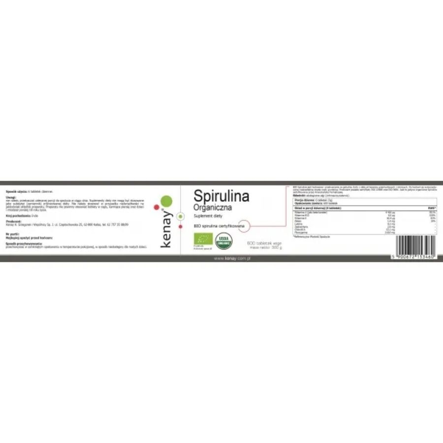 Kenay Organic Spirulina