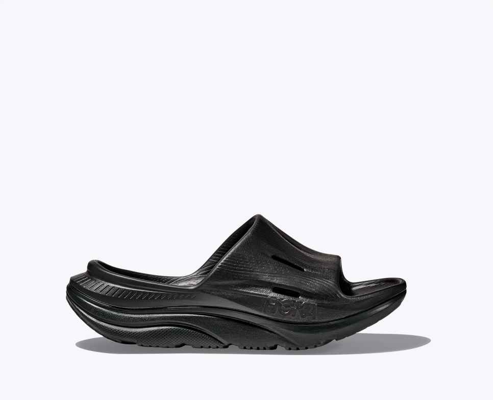 HOKA Ora Recovery Slide 3 Nero/Nero
