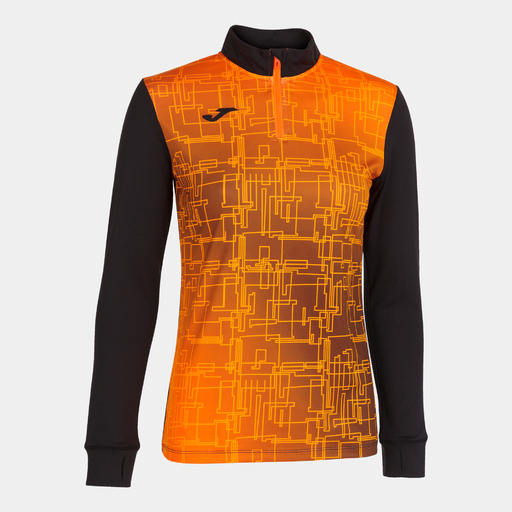  Sudadera Joma Elite Viii Negro Naranja