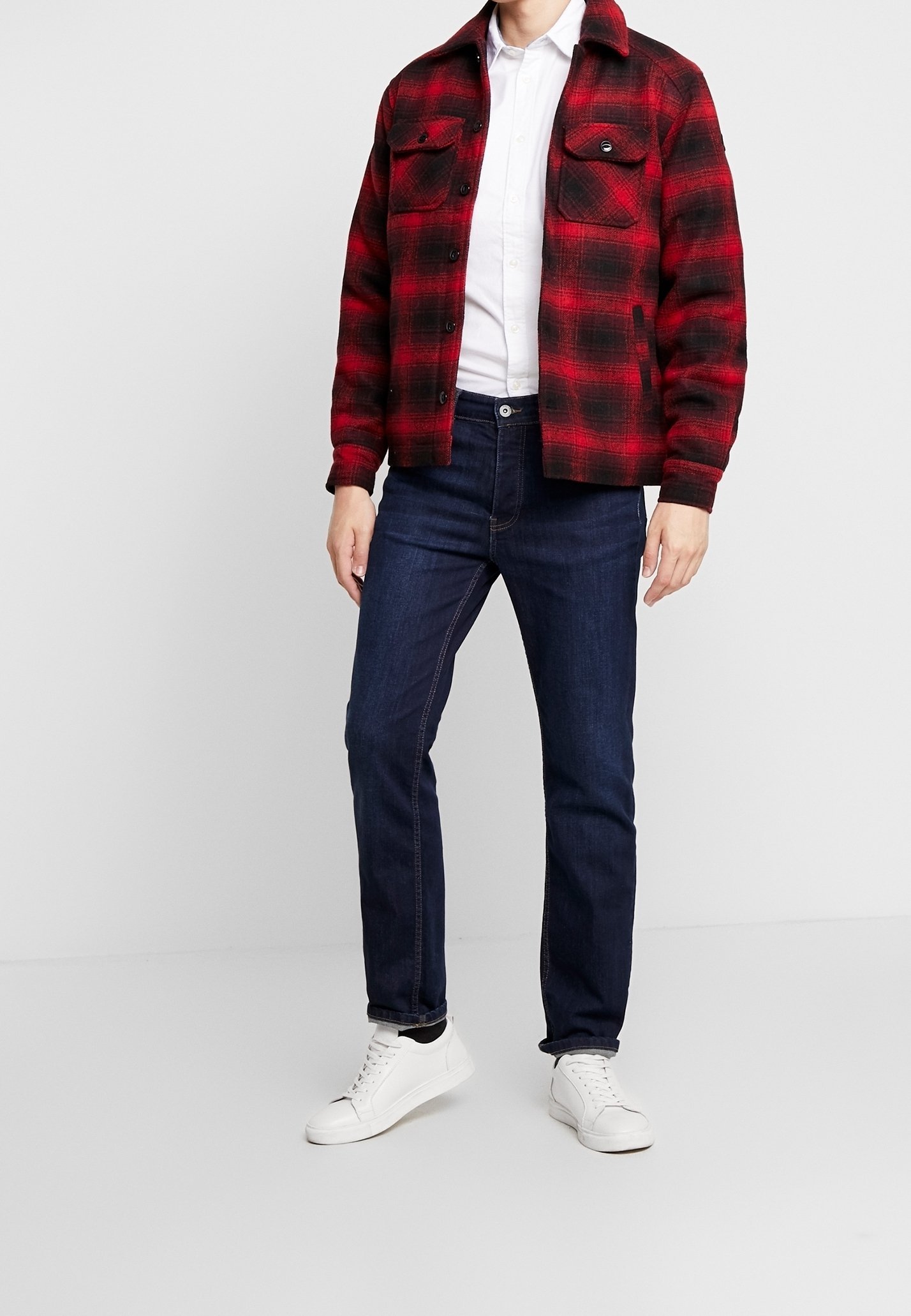 Veste Schott Light - rouge