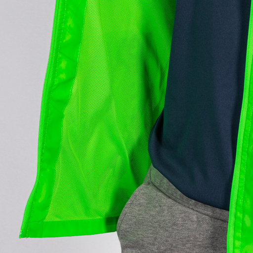 Joma Iris Fluorescerende Grøn Regnfrakke