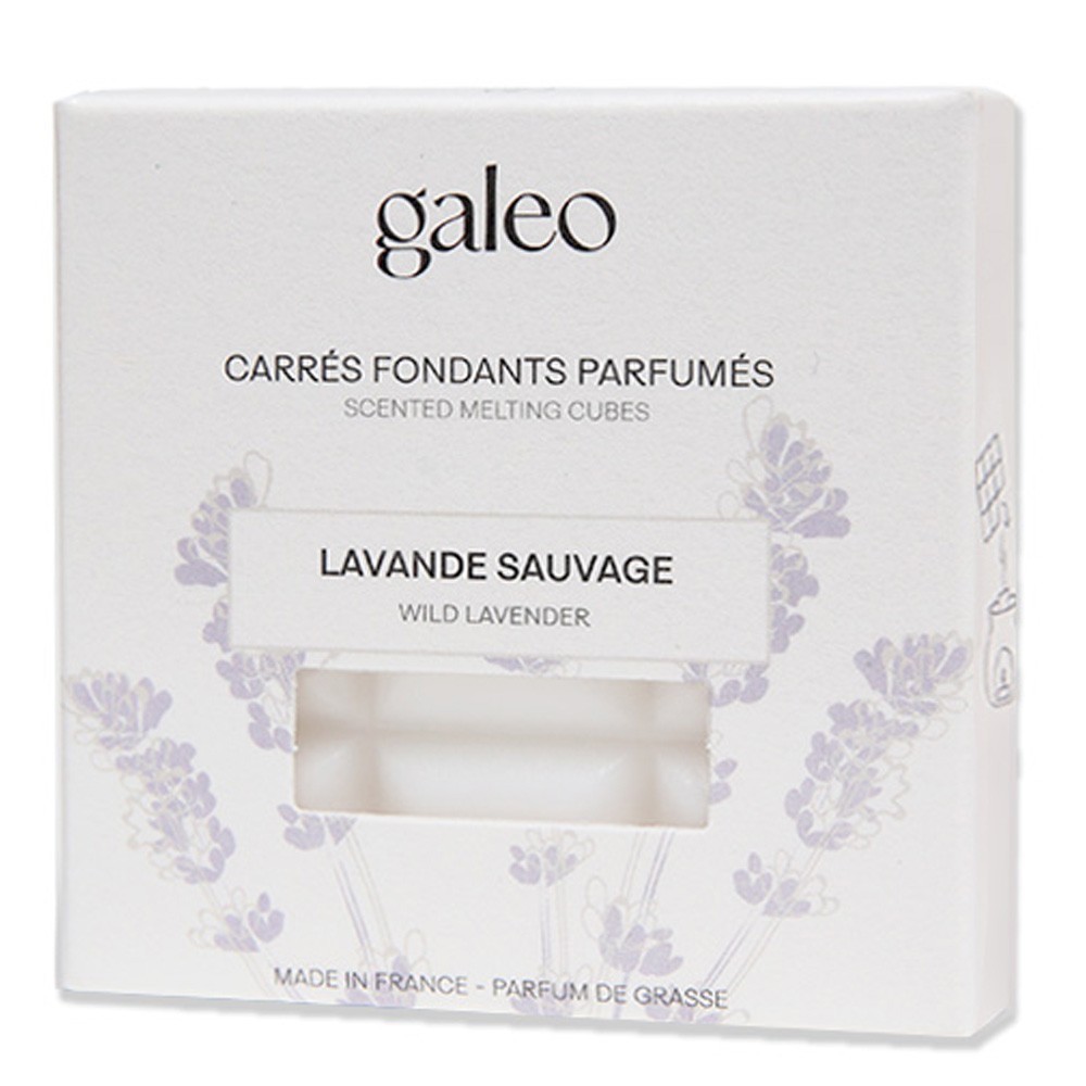 Galeo Carrés fondants parfumés lavande