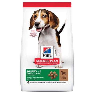 Hill's Science Plan Welpenfutter <1 Medium mit Lamm & Reis