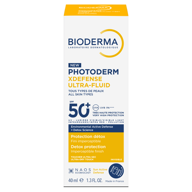 Bioderma Photoderm X-Defense SPF50 -aurinkovoide kasvoille UVA- ja UVB-suojalla 40 ml 40 ml