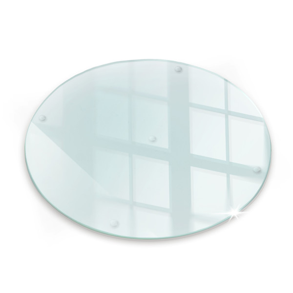 Hartowana Szklana Transparentna Deska Kuchenna fi30cm