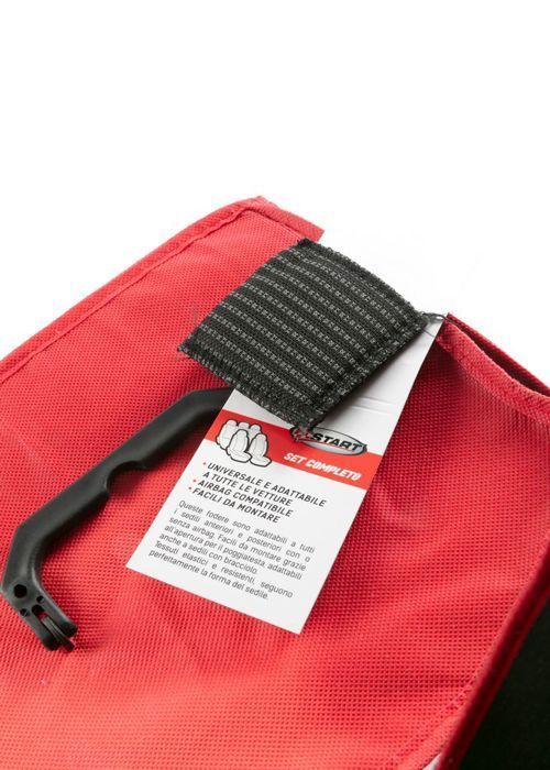 Capas para bancos de carro - START - Universal - Metal - Preto - Conjunto completo