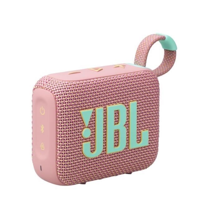 Altavoz Bluetooth ultraportátil - JBL GO 4 - Bluetooth 5.3 - Rosa