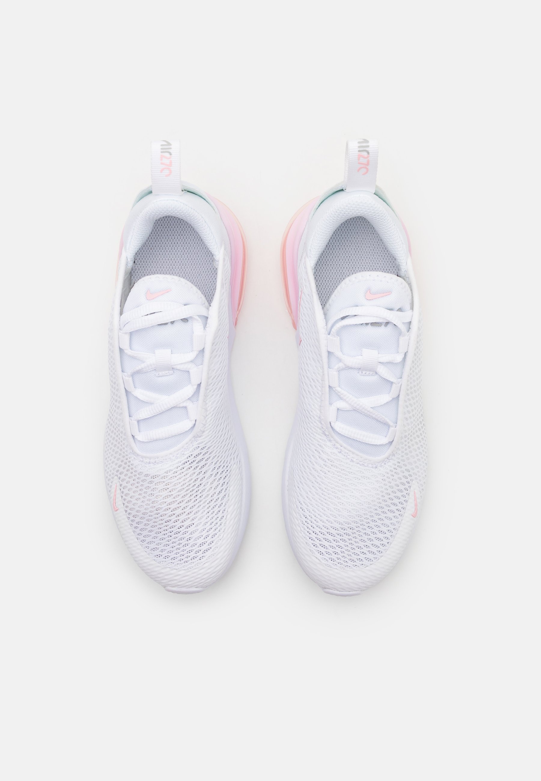 Nike Sportswear AIR MAX 270 UNISEX - Joggesko - white/pink foam/light smoke grey