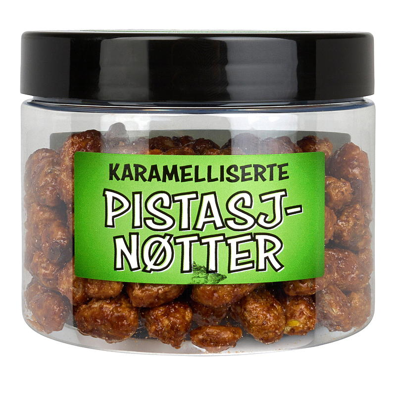 Pistacienødder 160 g karamelliserede nødder