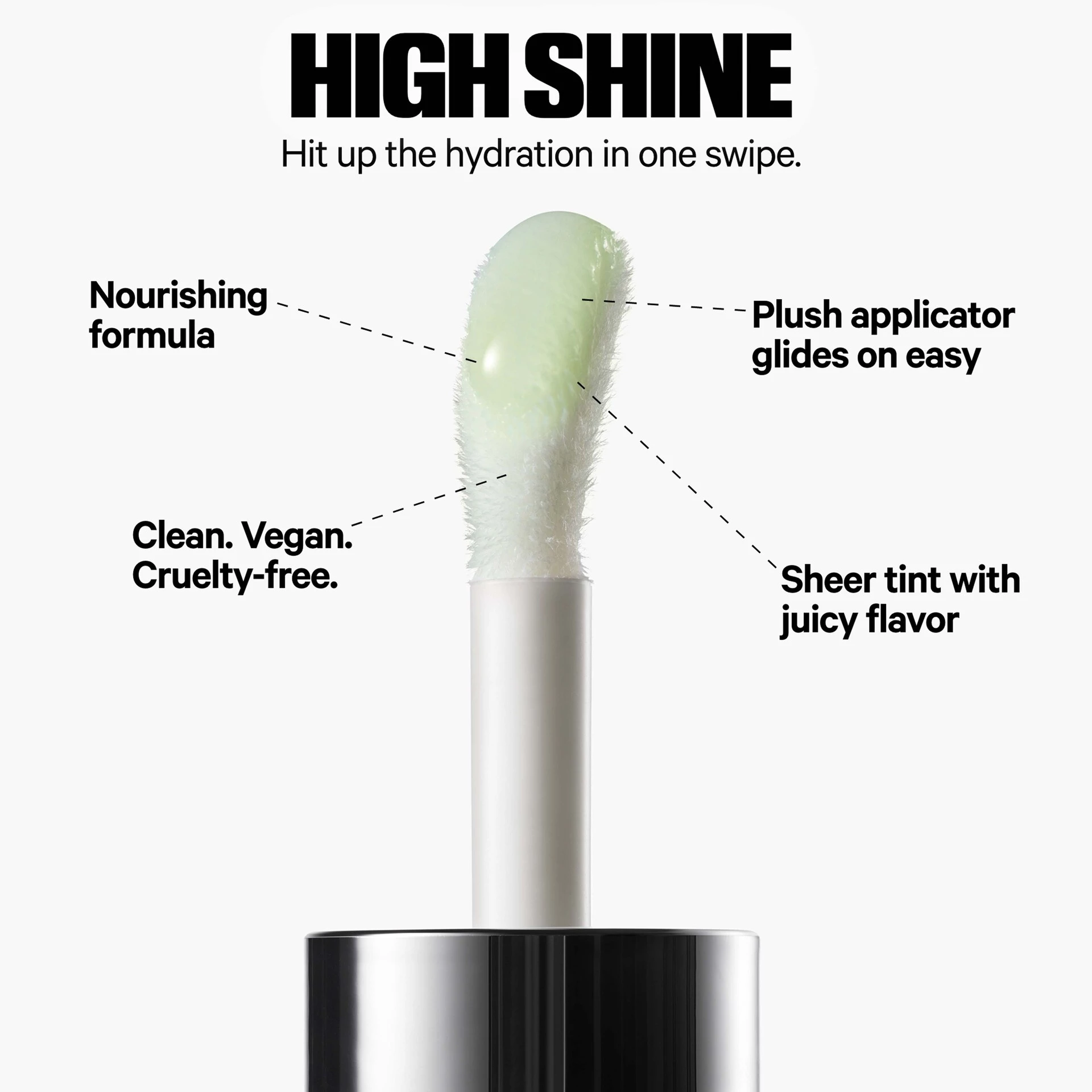KUSH Áttetsző Hidratáló Ajakápoló Olaj Cookie Dough - MILK Makeup