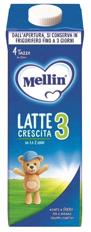 MELLIN Leche de Crecimiento Mellin 3 1000 ml de leche líquida