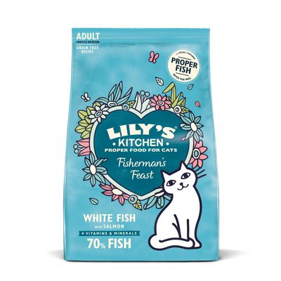 Lily's Kitchen Fisherman's Feast Trockenfutter für Katzen