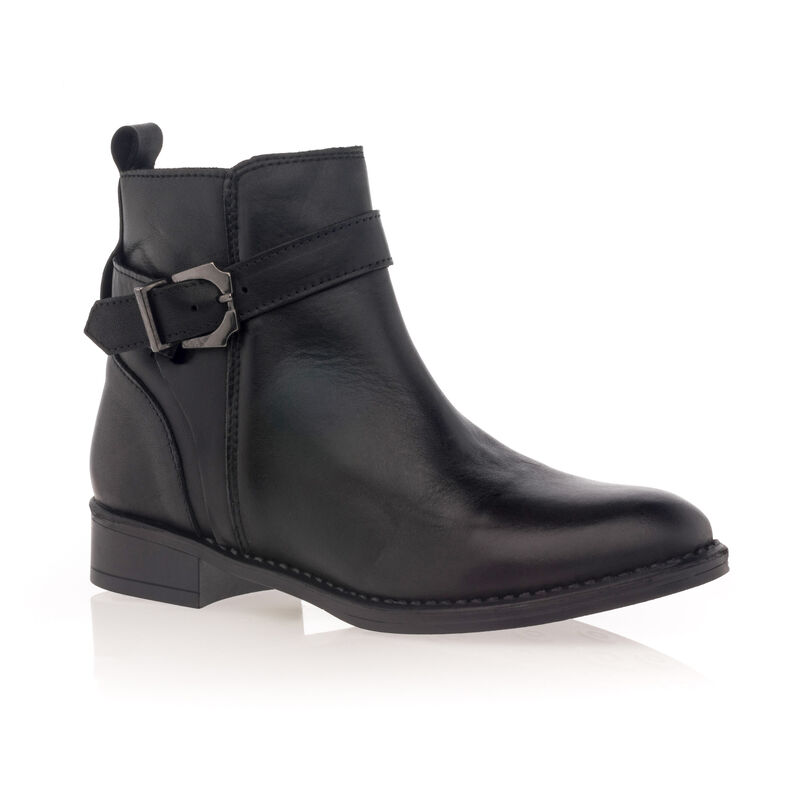  Schwarze Damenstiefel / Stiefeletten