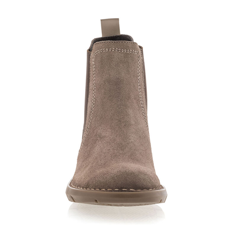 Braune Damenstiefel / Stiefeletten