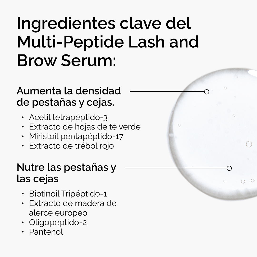 Multipeptīdu skropstu un uzacu serums Serumi