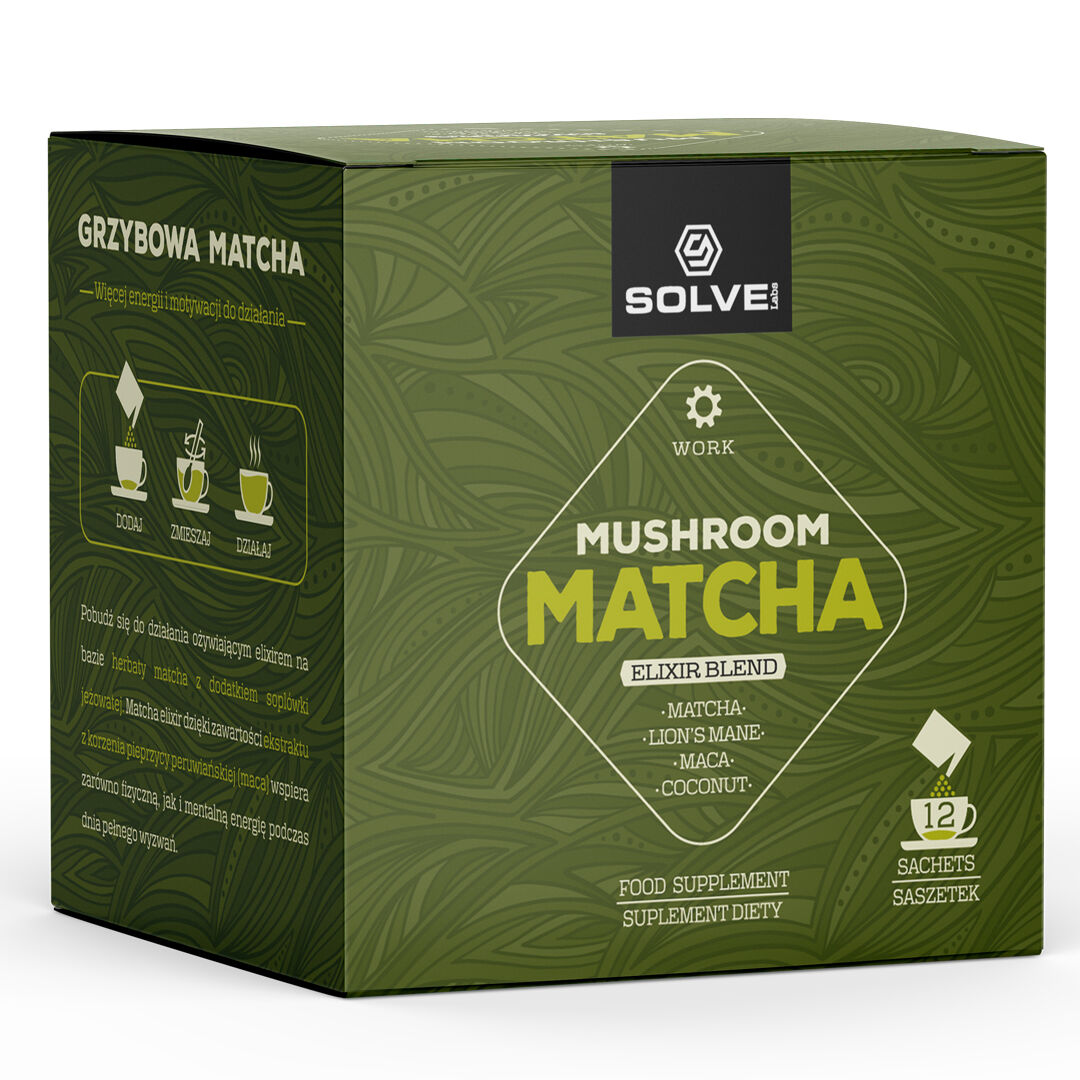 Solve Labs Mushroom Matcha