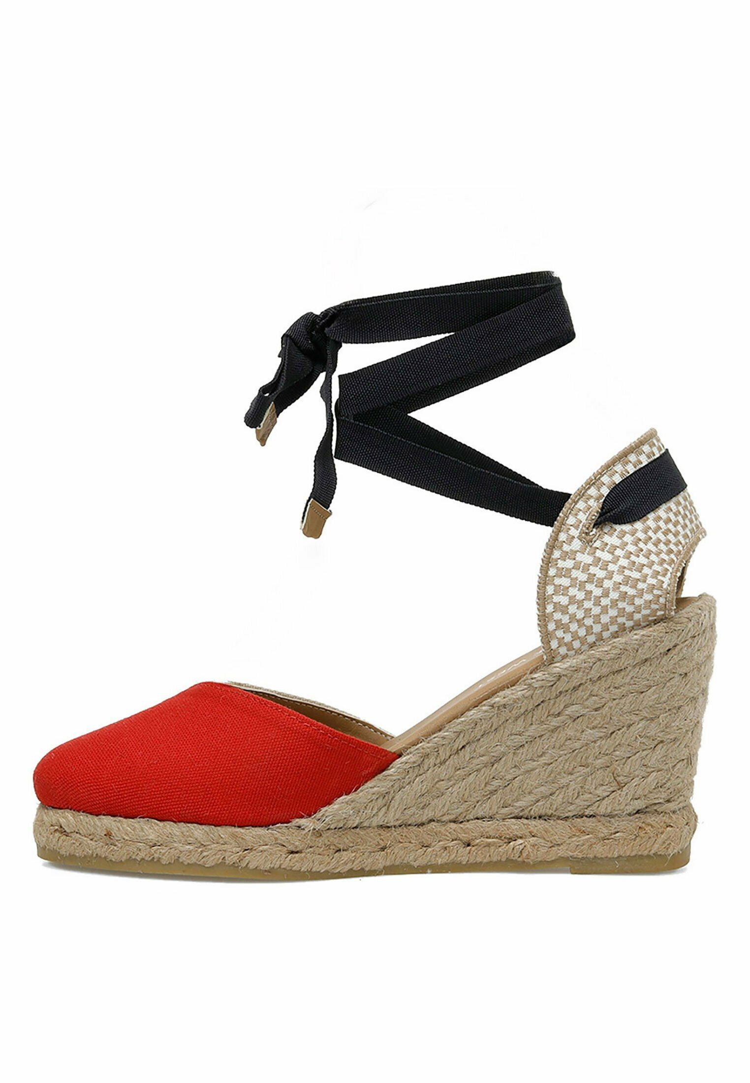 Nine West UMEA FX - Sapatos de salto com cadarço - vermelho