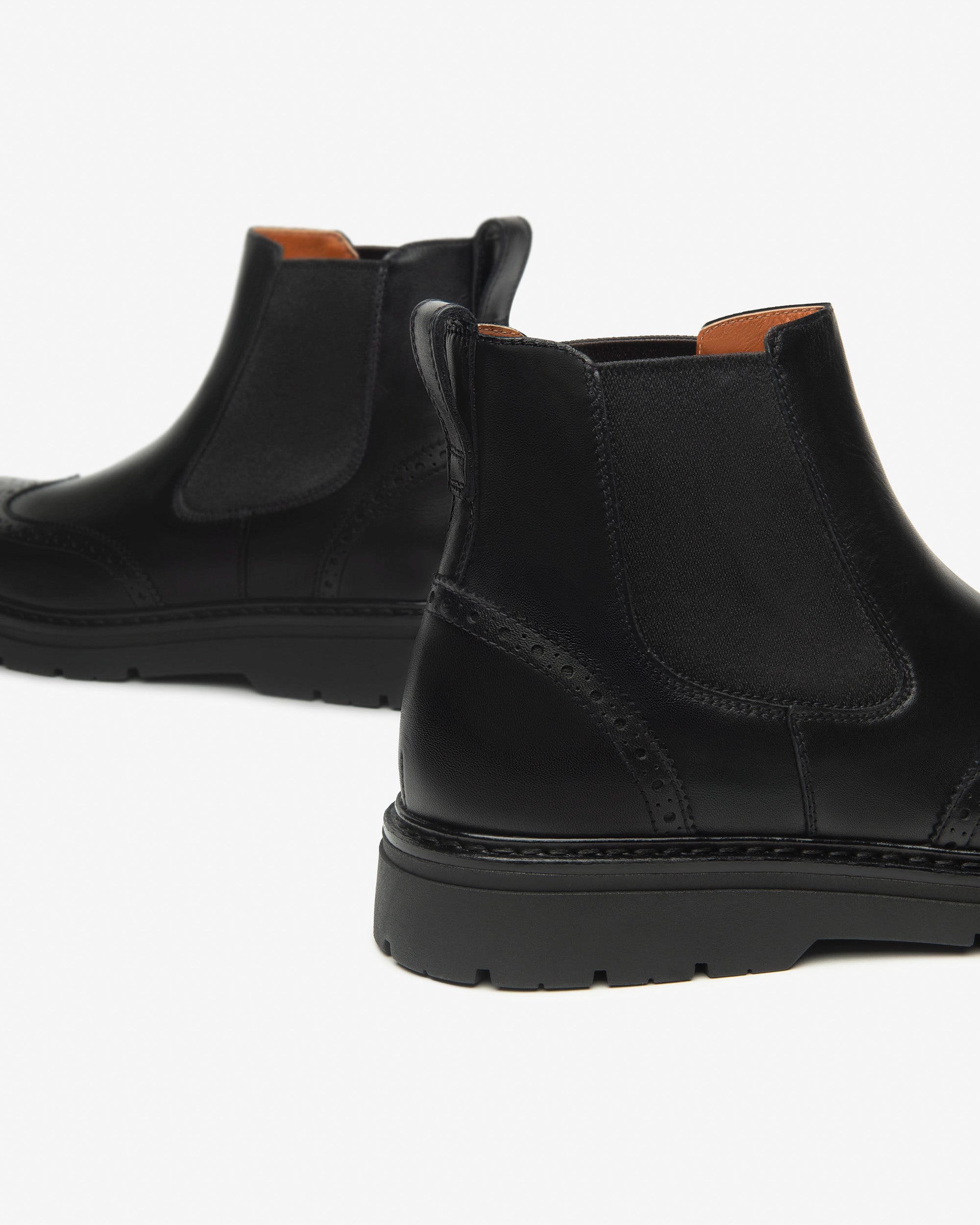  Herren-Chelsea-Boots aus Leder