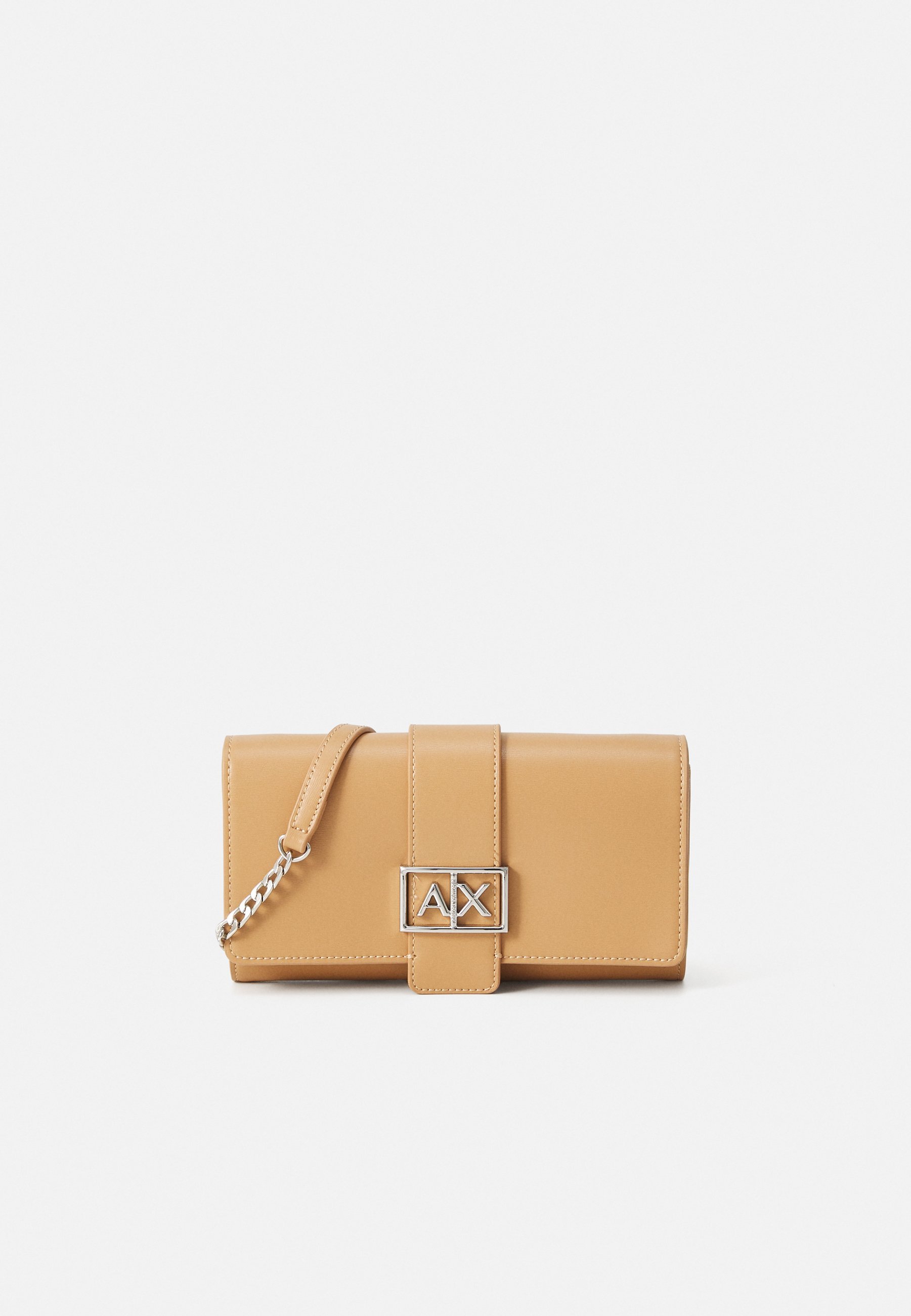 Carteira Armani Exchange - cor de camelo rosa