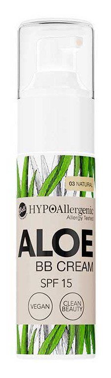 Hypoalergénny BB krém a CC krém s aloe vera SPF15