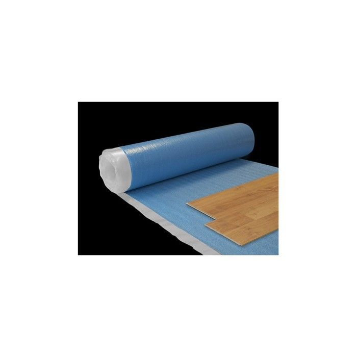 Underlayment + Vapor Barrier 15m x 3mm for Parquet and Laminate Flooring - Sapronit