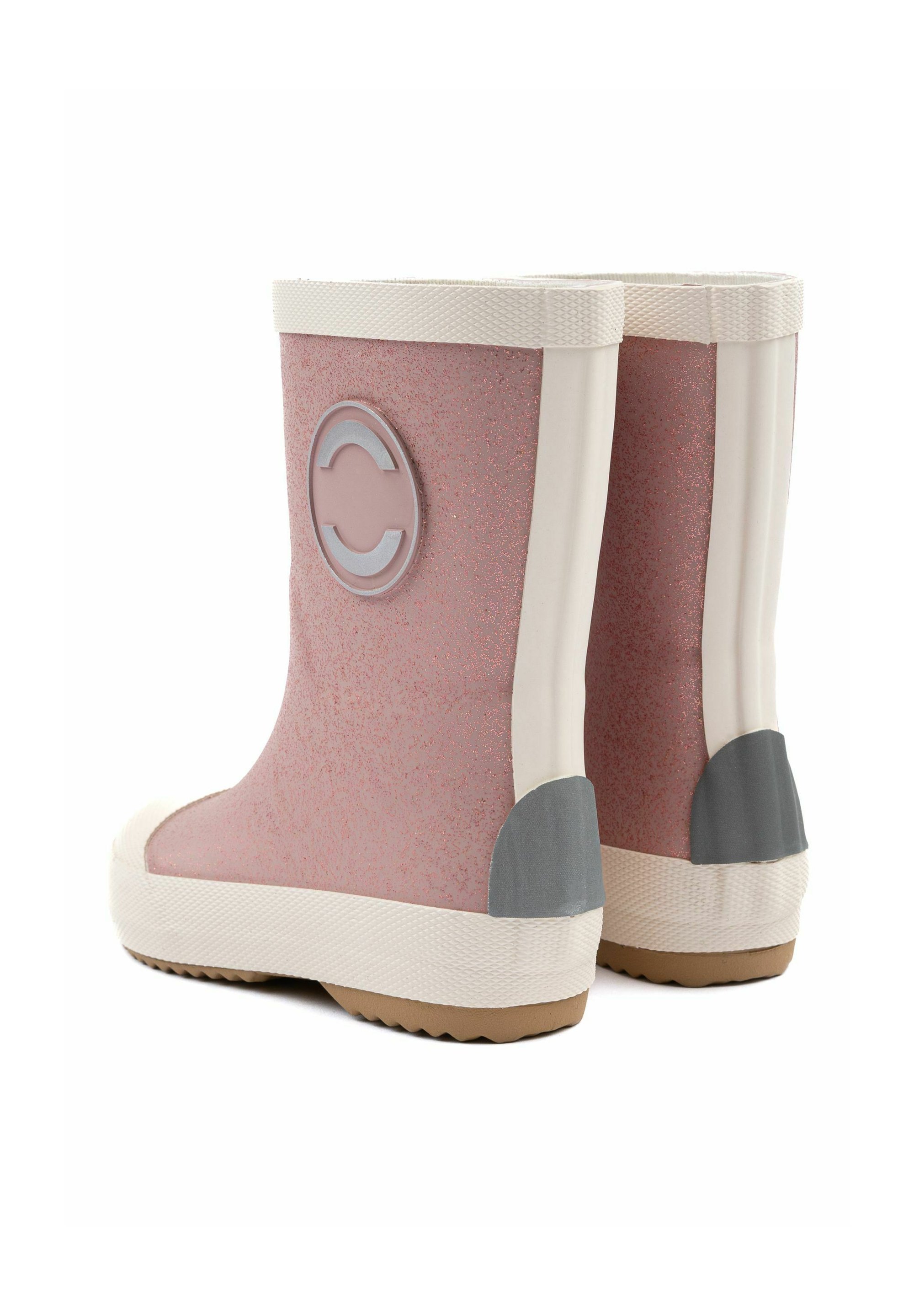 mikk-line GLITTER - Bottes en caoutchouc - woodrose