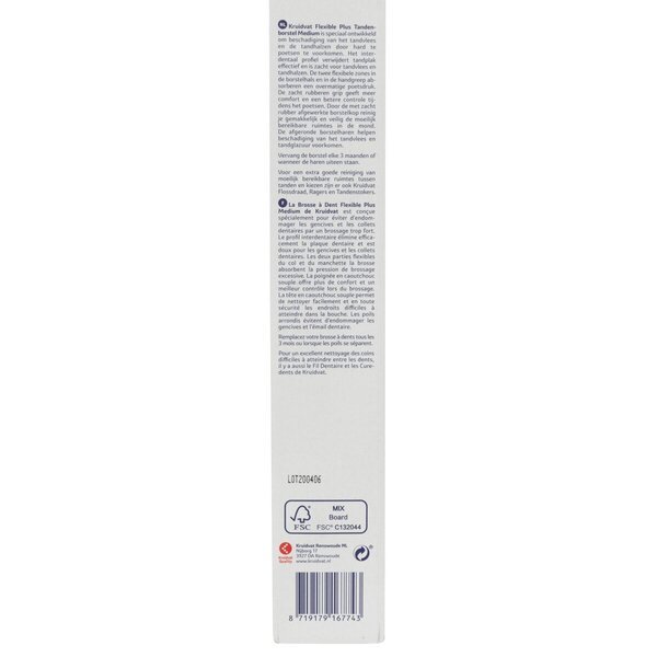 Kruidvat Flex Plus srednja četkica za zube<br>