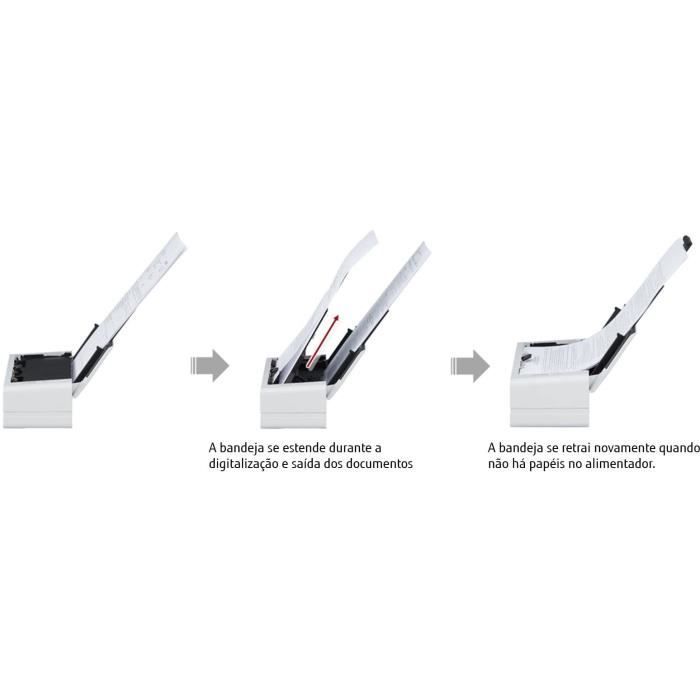 Scanner de documents FUJITSU Fi-800R Recto-verso A4 600 dpi x 600 dpi