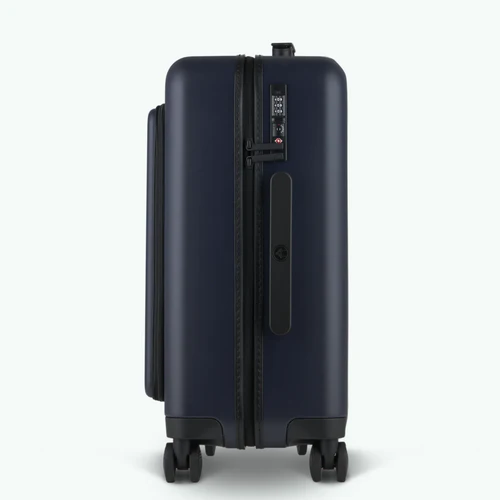 Cabaia Valise rígida 4 roues CDG Pochette Hoi An bleu marine