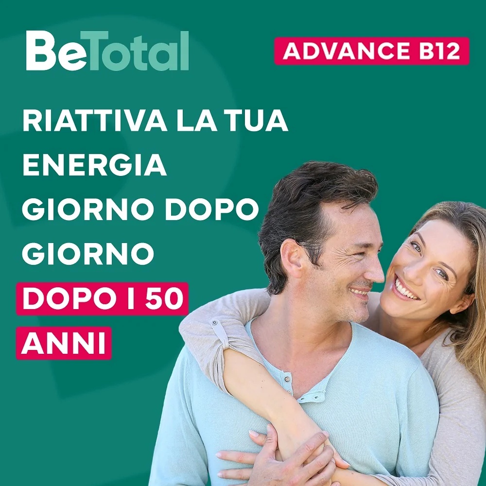 BE-TOTAL Be-Total Advance B12 15 frascos Suplemento alimentar Vitamina B12 Vitamina B Zinco