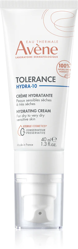 Avène Tolérance Hydra-10 Hydraterende Crème voor de gevoelige, zeer droge huid