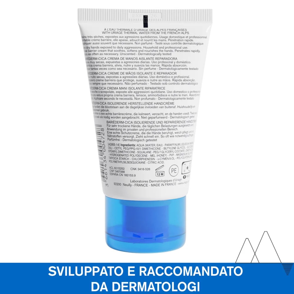 URIAGE Uriage Barièderm Isolierende Regenerierende Handcreme 50 ml für sehr trockene Haut