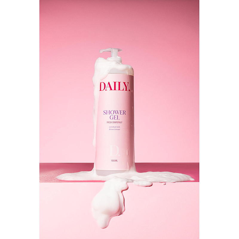 Douchegel 1000 ml Verse grapefruit dagelijks