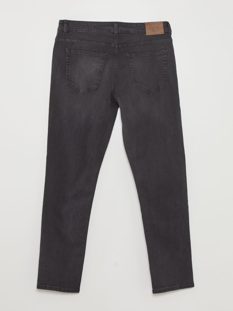 Slim fit jeans - maat L32 - grijs