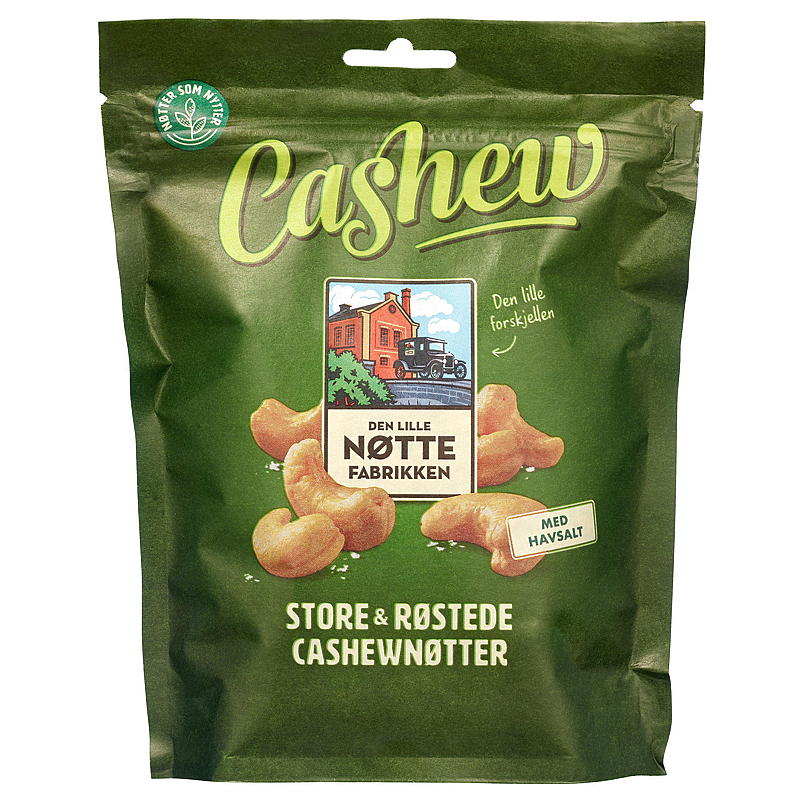 Brynild Cashewnüsse 280 g Die kleine Nussfabrik
