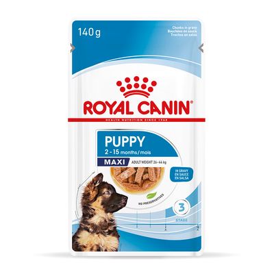 Royal Canin Maxi Puppy in salsa