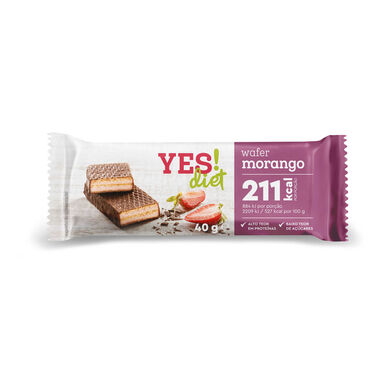YES!dieet Mansikkavohveli 40 g 40 g