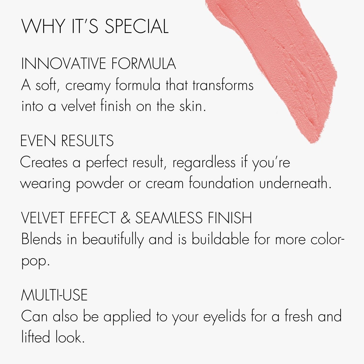 Sweed Blush Air Blush krema za rumenilo - 5g