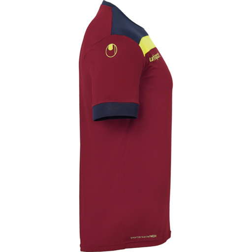 Offense 23 Shirt Shortsleeved Burdeos/azul Marino/amari Uhlsport